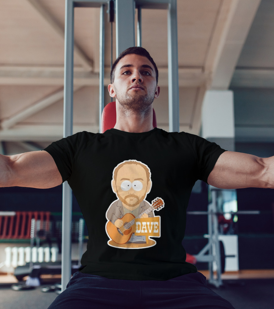South Park Dave Matthews Band Gorge Crew 2025 Dave Guitar T-Shirt