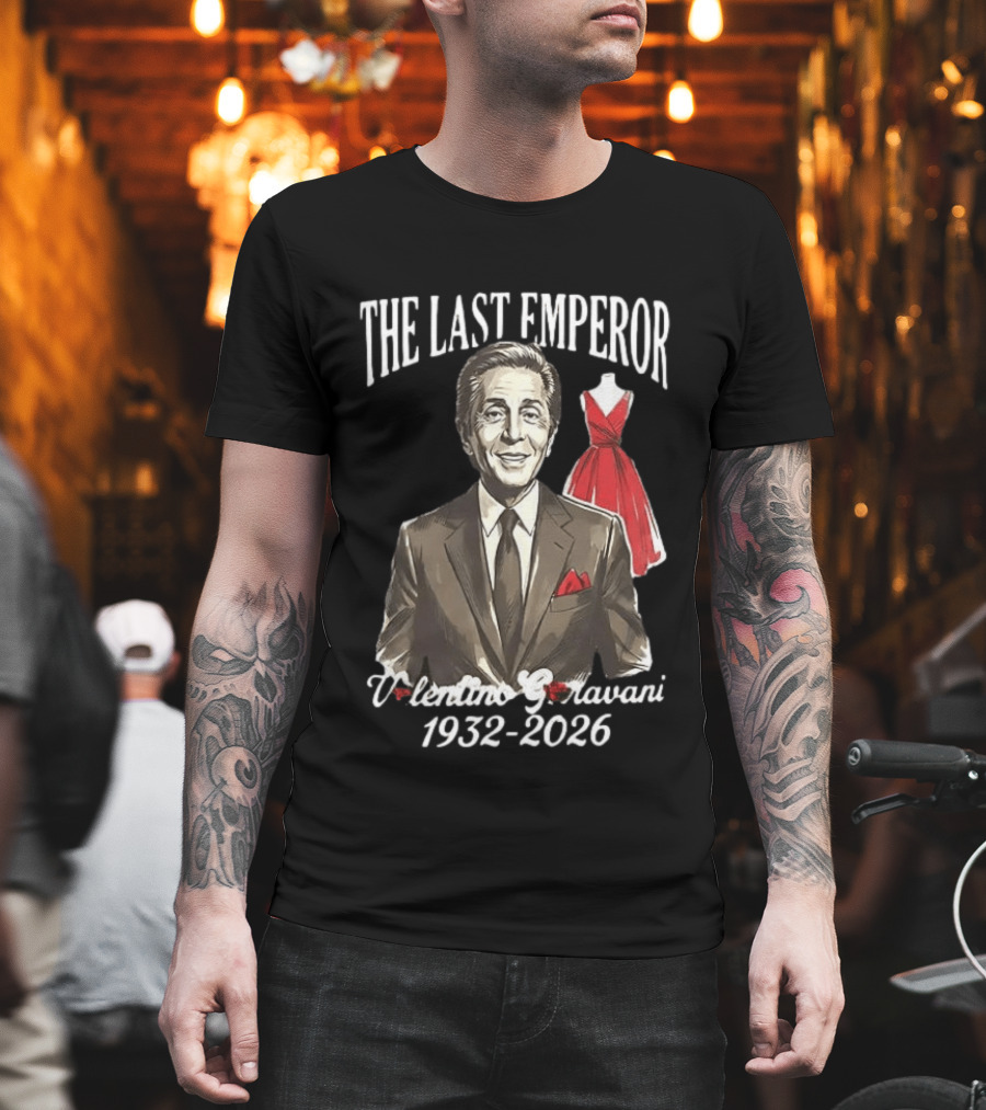 The Last Emperor Valentino Garavani 1932 2026 Evening Dress T-Shirt