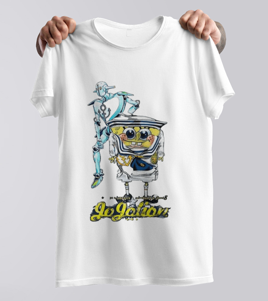 Jo Jolion JoJo's Bizarre Adventure Part 8 Spongebob T-Shirt