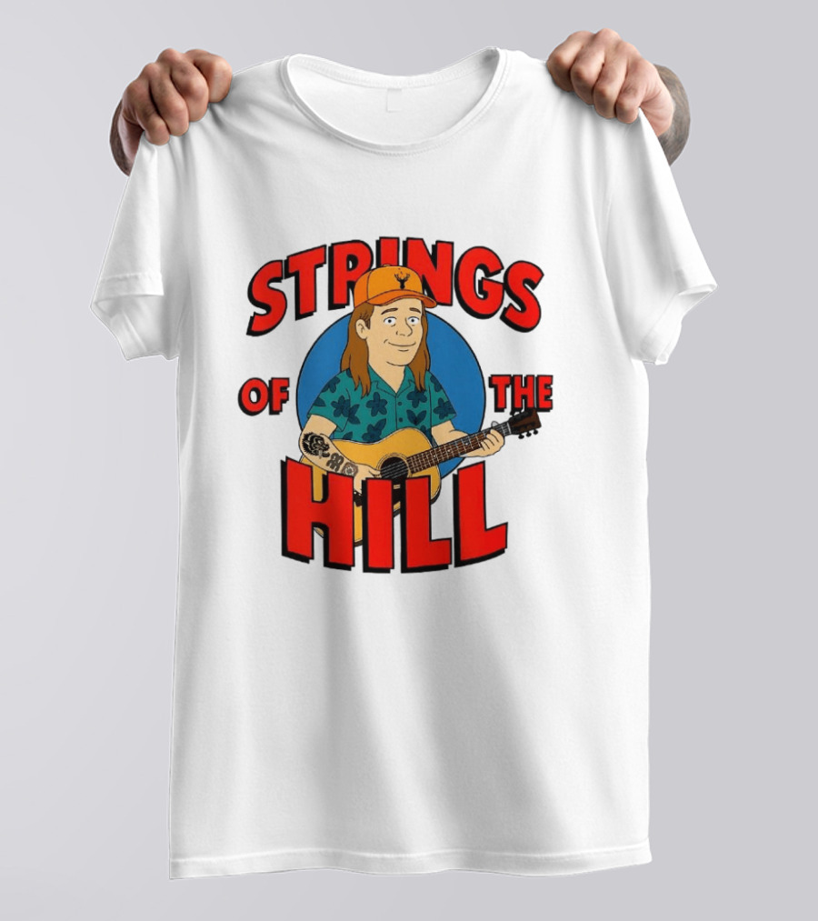 Strings Of The Hill Guitar T-Shirt