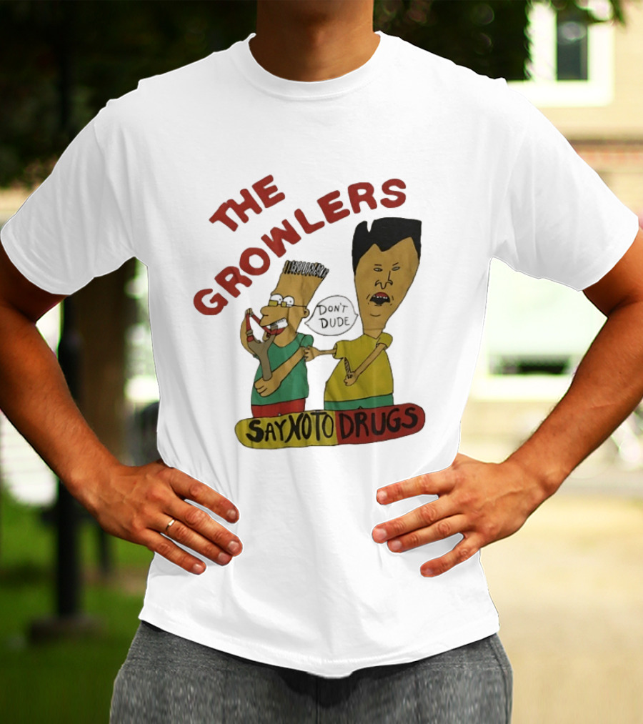 The Growlers Say No To Drugs Don't Dude T-Shirt