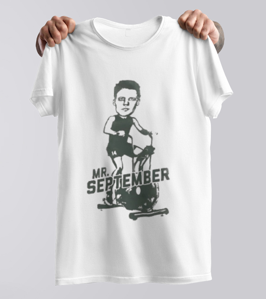 Trending Zach Parise Mr September Minnesota Wild Hockey T-Shirt