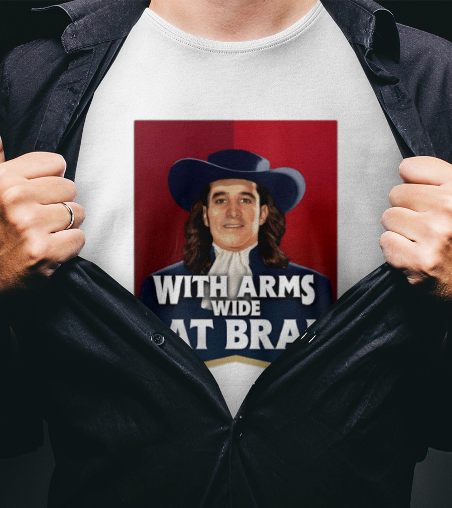 With Arms Wide Oat Bran Quaker T-Shirt