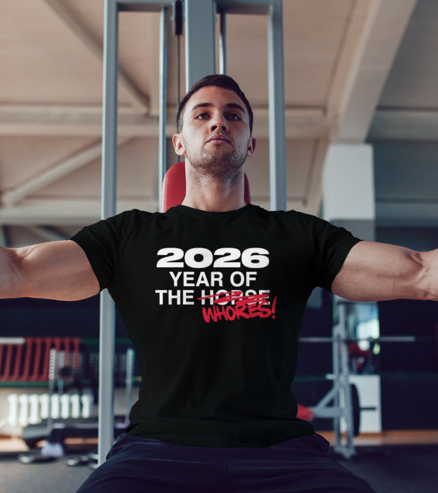 2026 Year Of The Horse Crossover Whore Edit T-Shirt