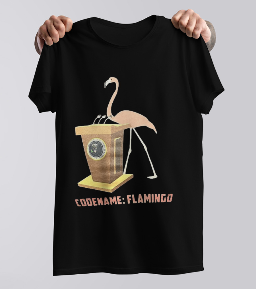 Codename Flamingo Presidential Podium Seal T-Shirt