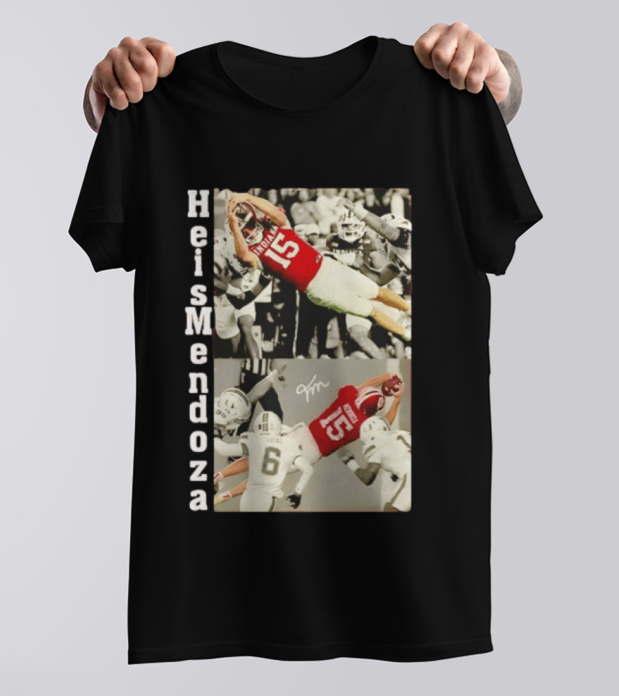 Heisman Mendoza Indiana Football 15 T-Shirt