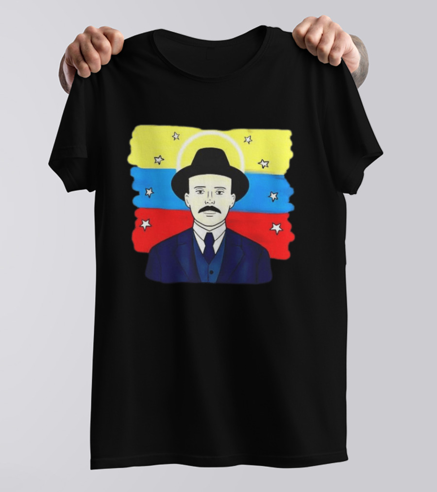 Venezuela Flag José Gregorio Hernández T-Shirt