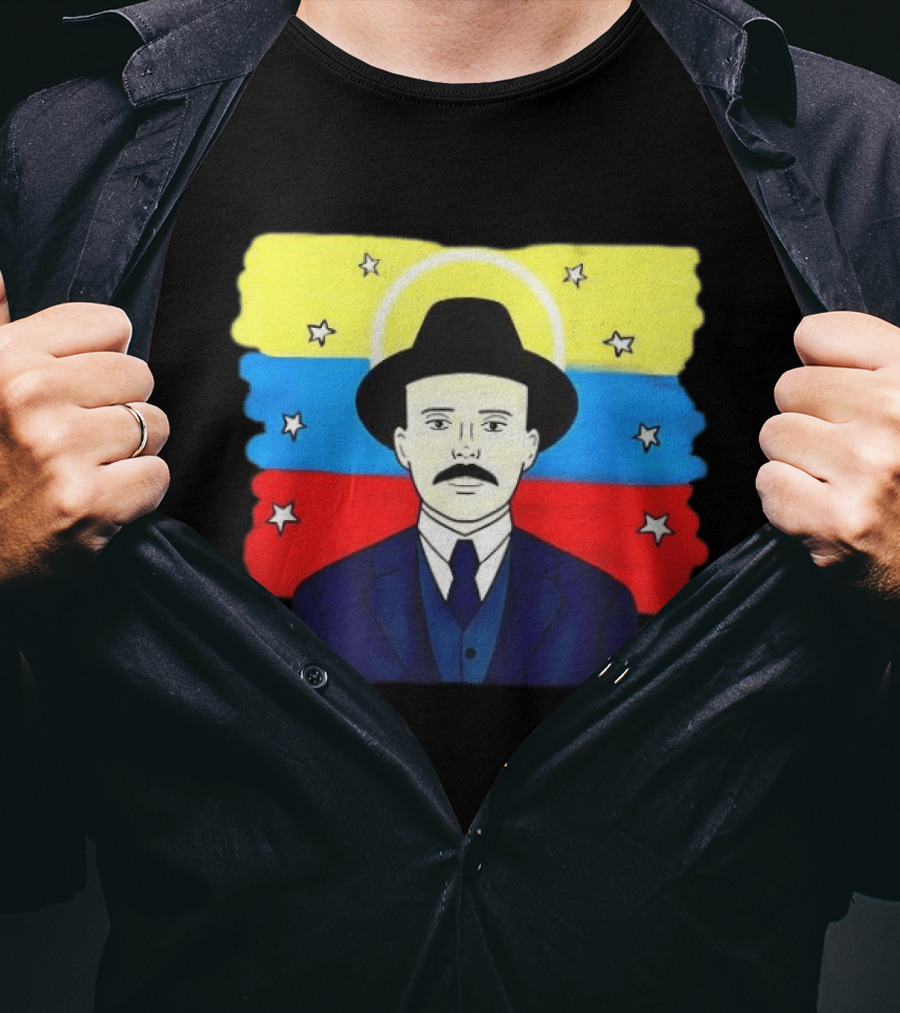 Venezuela Flag José Gregorio Hernández T-Shirt