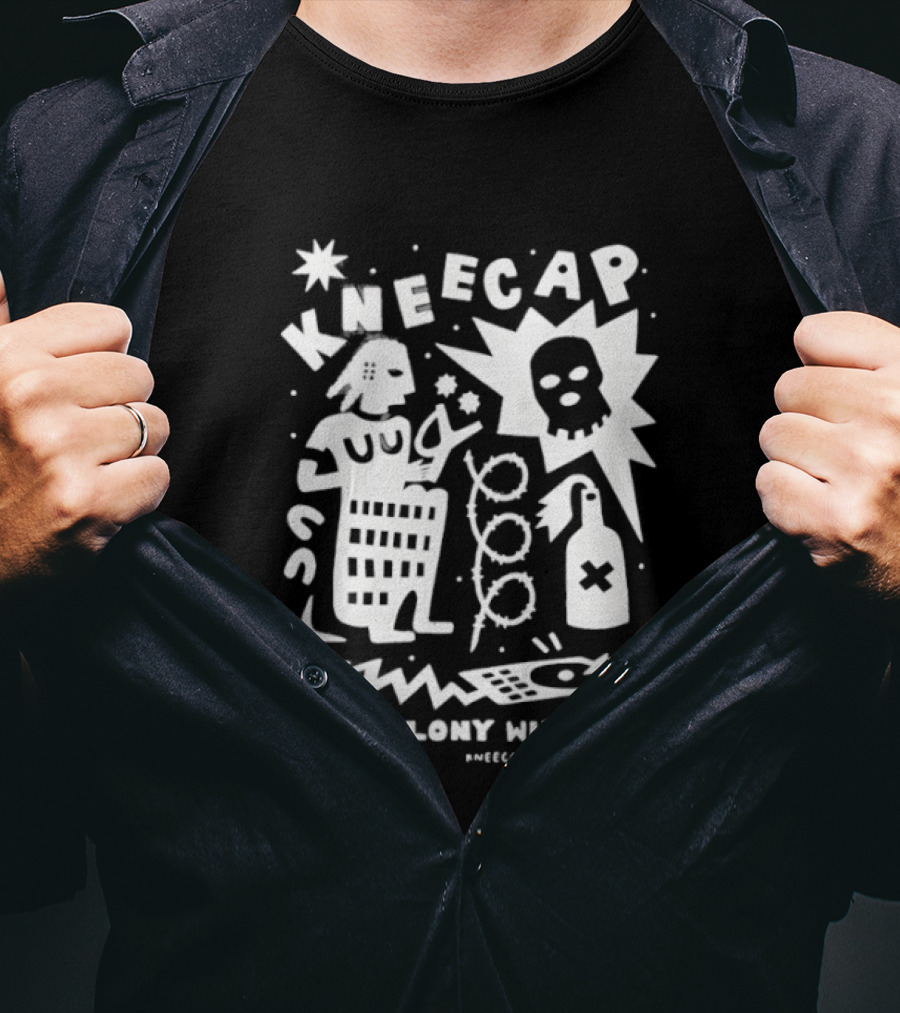 Kneecap The Colony Will Fall Aretha Brown T-Shirt