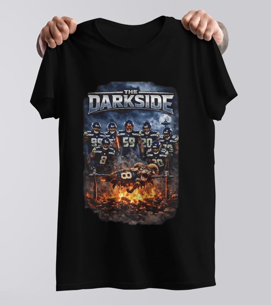 Seattle Seahawks The Darkside Champs NFL Rivalry Roasting T-Shirt
