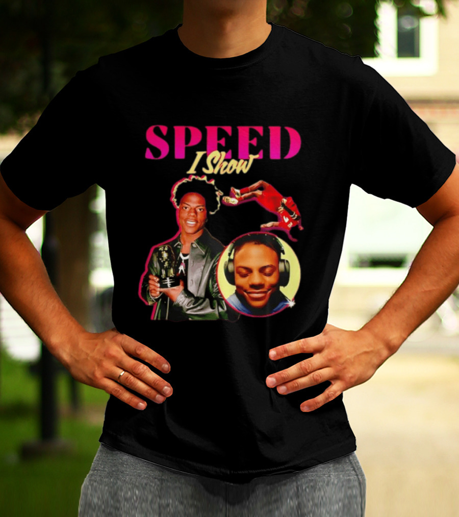 Speed I Show IShowSpeed Soccer Highlights Gaming T-Shirt