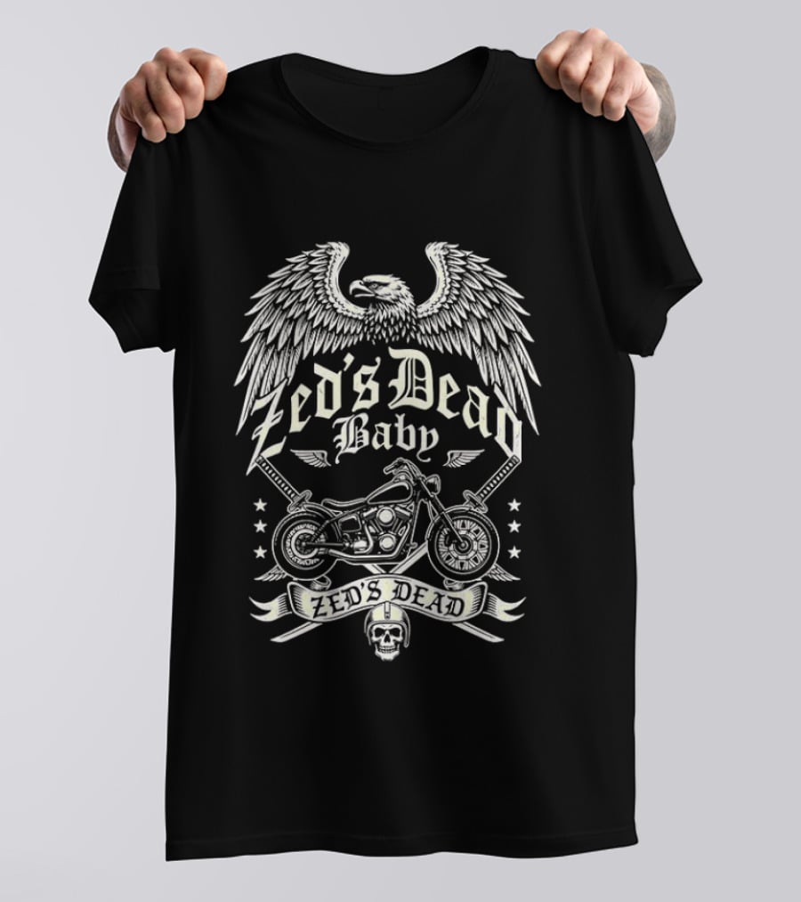 Zed's Dead Baby Motorcycles Eagle T-Shirt