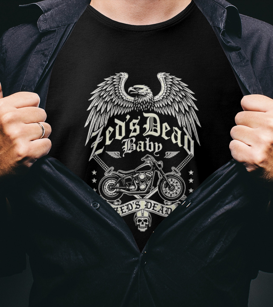 Zed's Dead Baby Motorcycles Eagle T-Shirt