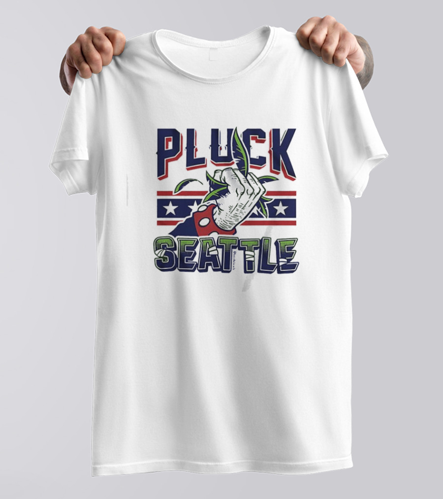New England Patriots Pluck Seattle Matchup Stars And Stripes T-Shirt