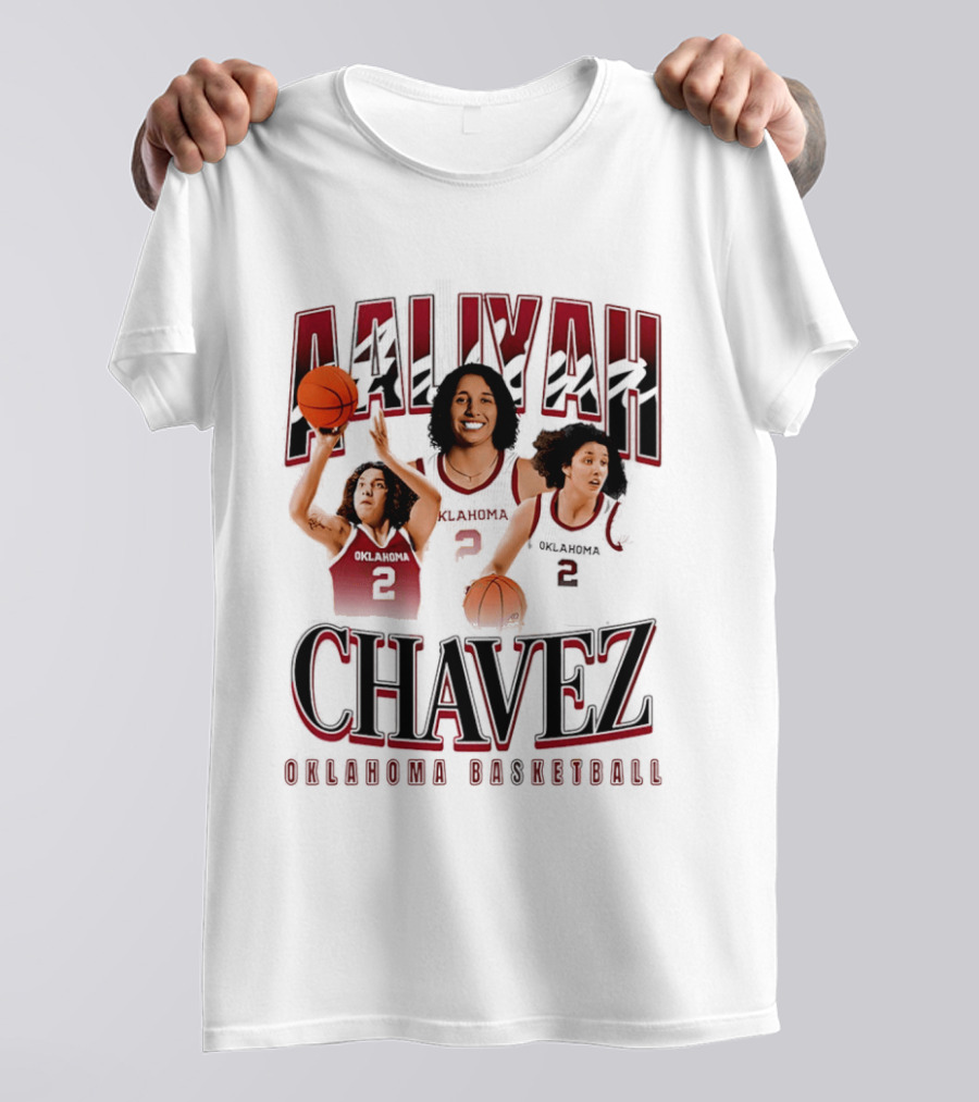 Aaliyah Chavez Oklahoma Basketball Star Number 2 T-Shirt