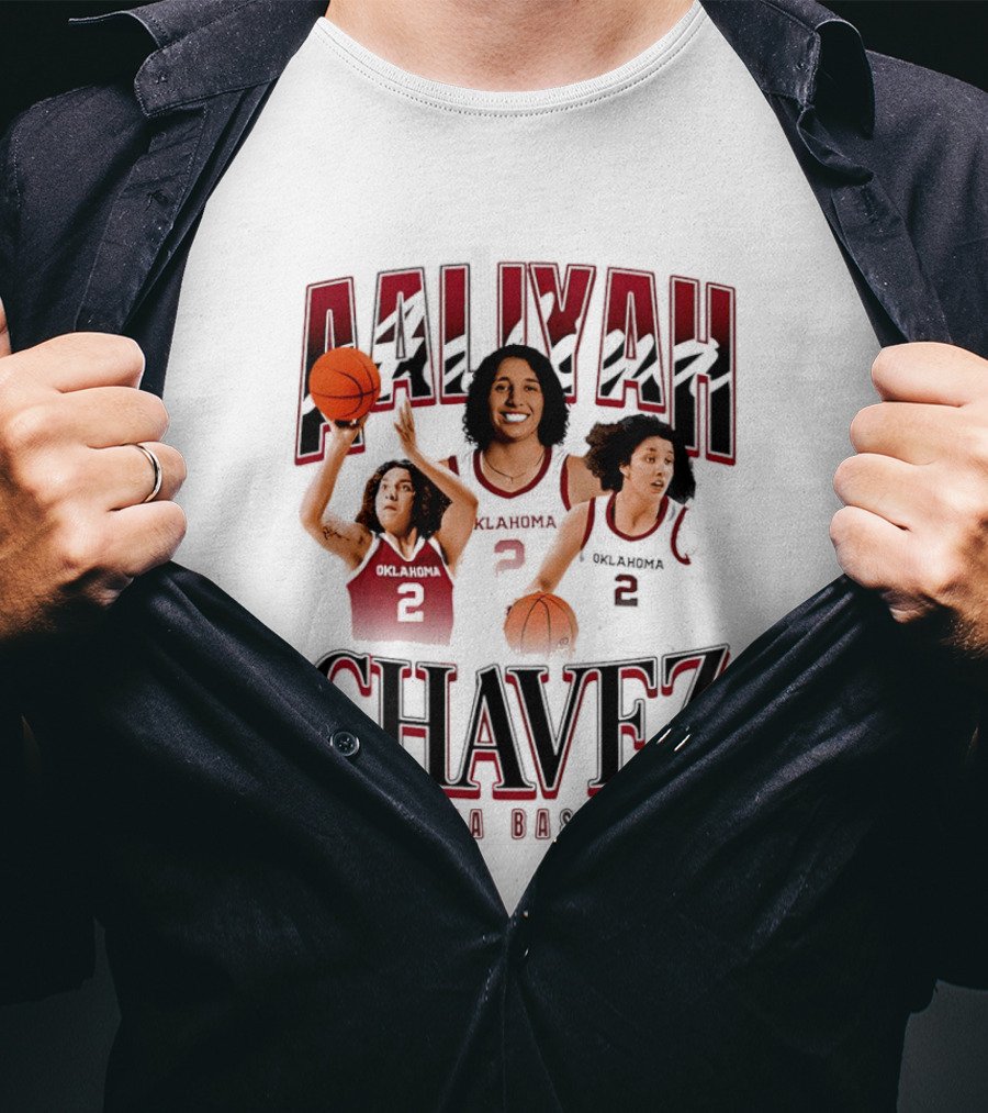 Aaliyah Chavez Oklahoma Basketball Star Number 2 T-Shirt