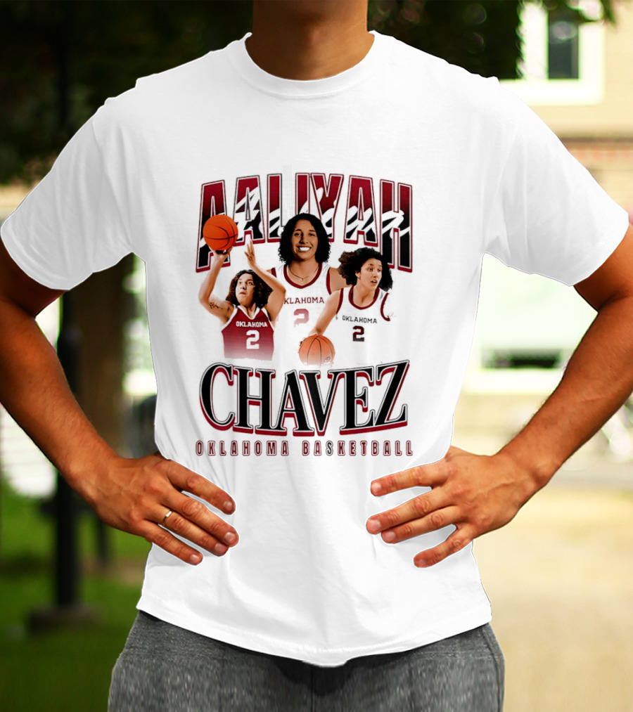 Aaliyah Chavez Oklahoma Basketball Star Number 2 T-Shirt
