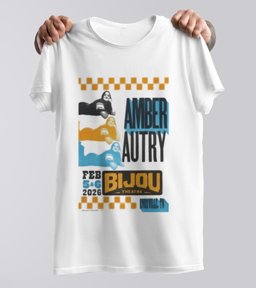 Amber Autry Live Comedy February 5 6 2026 Bijou Theatre Knoxville TN T-Shirt