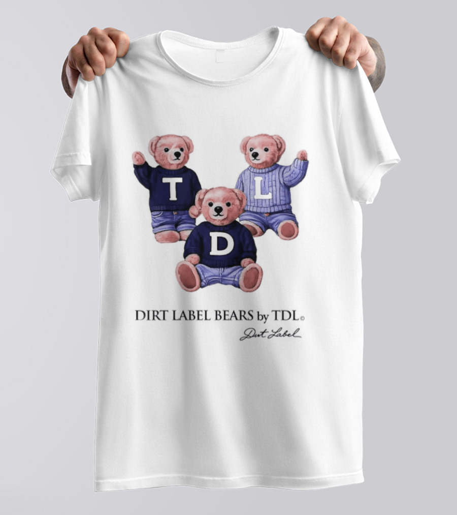 Dirt Label Bears TDL Polo Bear Collection T-Shirt
