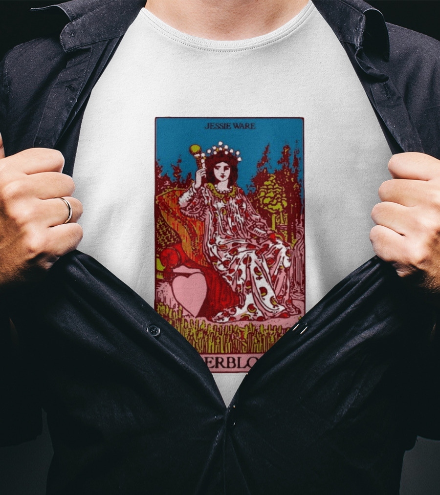 Jessie Ware Superbloom Tarot Empress Card T-Shirt