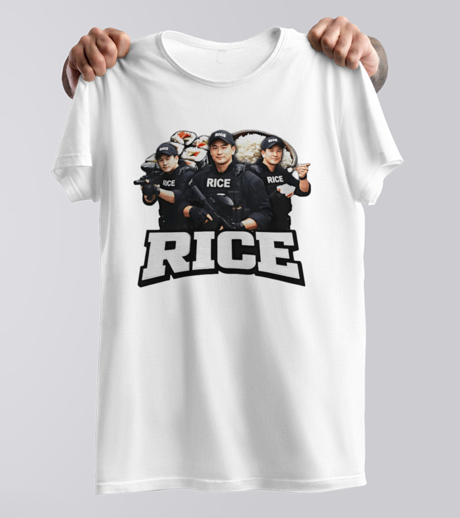 RICE Police Tactical Sushi Team T-Shirt