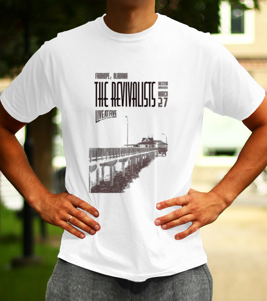 The Revivalists March 27 2026 Fairhope Alabama Steamboat T-Shirt