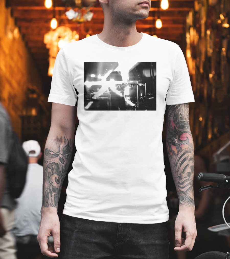 Tom Misch Portland Live Performance Photography Monochrome T-Shirt