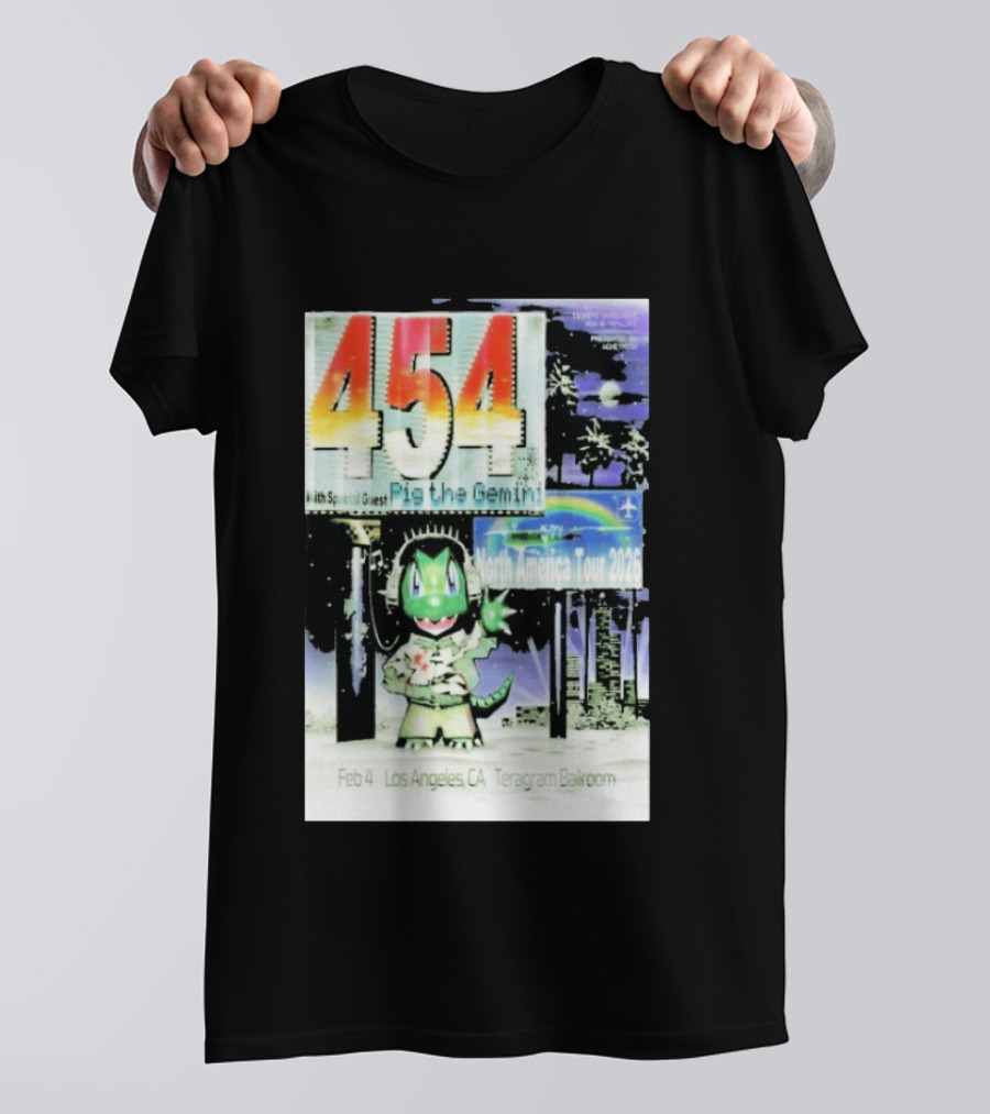 454 Pig The Gemini North America Tour 2026 Los Angeles Teragram Ballroom Feb 4 T-Shirt
