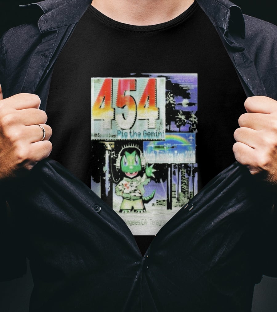454 Pig The Gemini North America Tour 2026 Los Angeles Teragram Ballroom Feb 4 T-Shirt