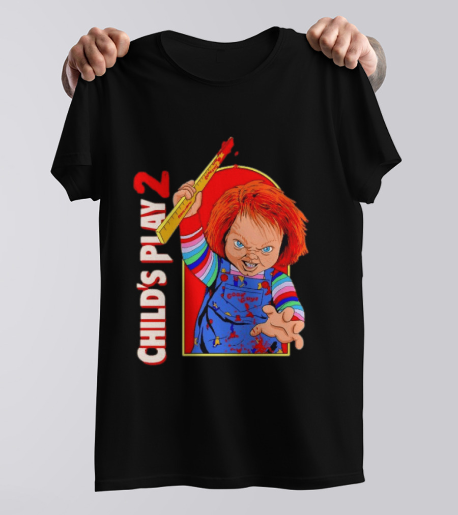 Child's Play 2 Chucky Good Guys Ruler T-Shirt