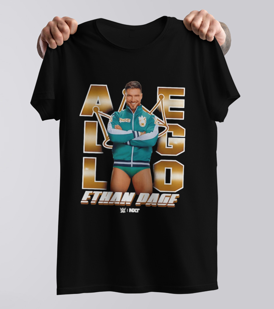 Ethan Page WWE NXT All Ego T-Shirt