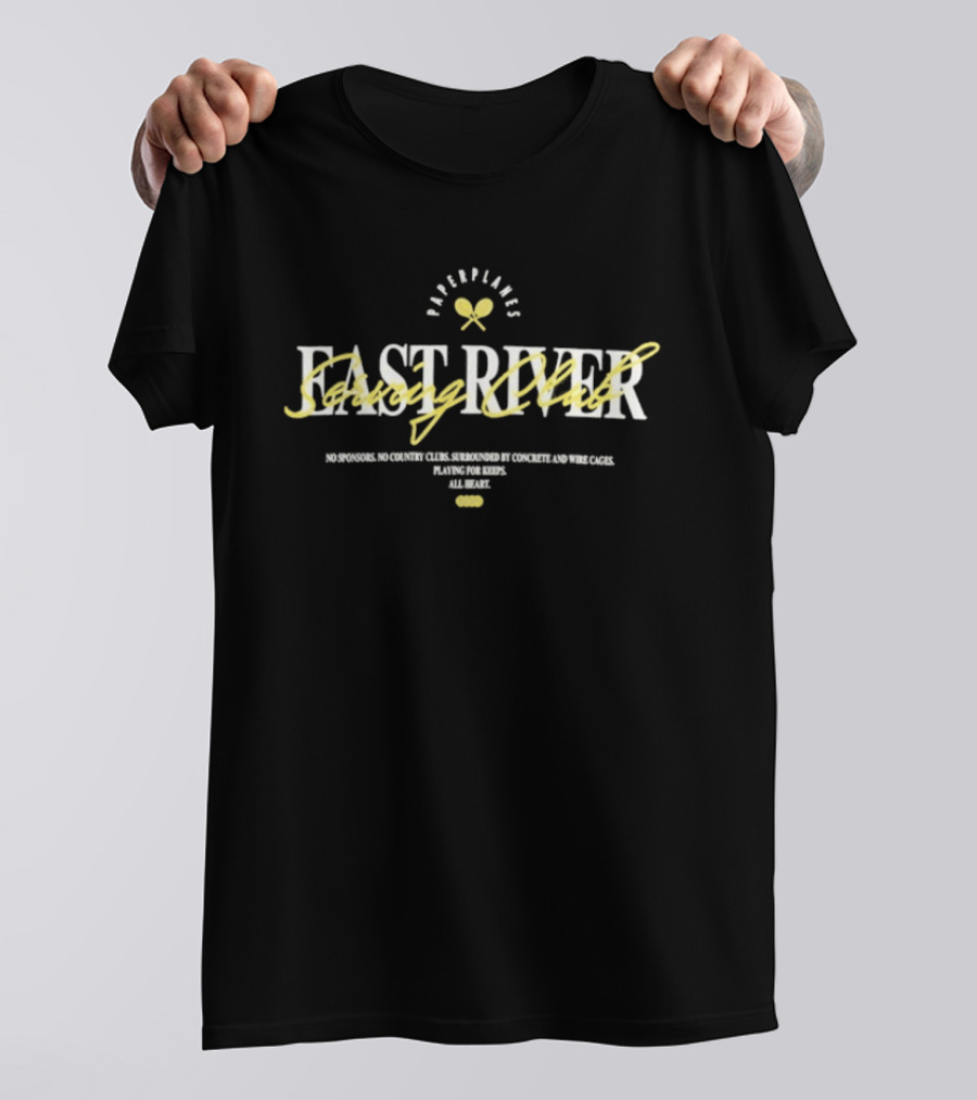 Paper Planes East River Tennis Club New York T-Shirt