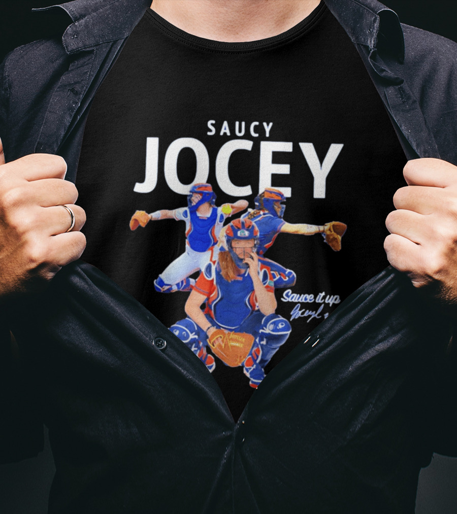 Saucy Jocey Sauce It Up Jocelyn Erickson Florida Gators T-Shirt