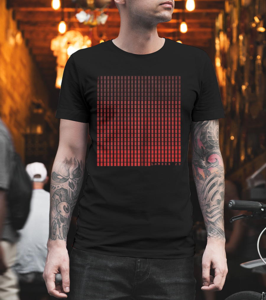 Punchdrunk Lander 23 Pulse Gradient Grid T-Shirt