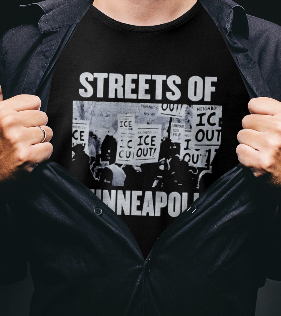 Streets Of Minneapolis Neighbors Say Ice Out T-Shirt