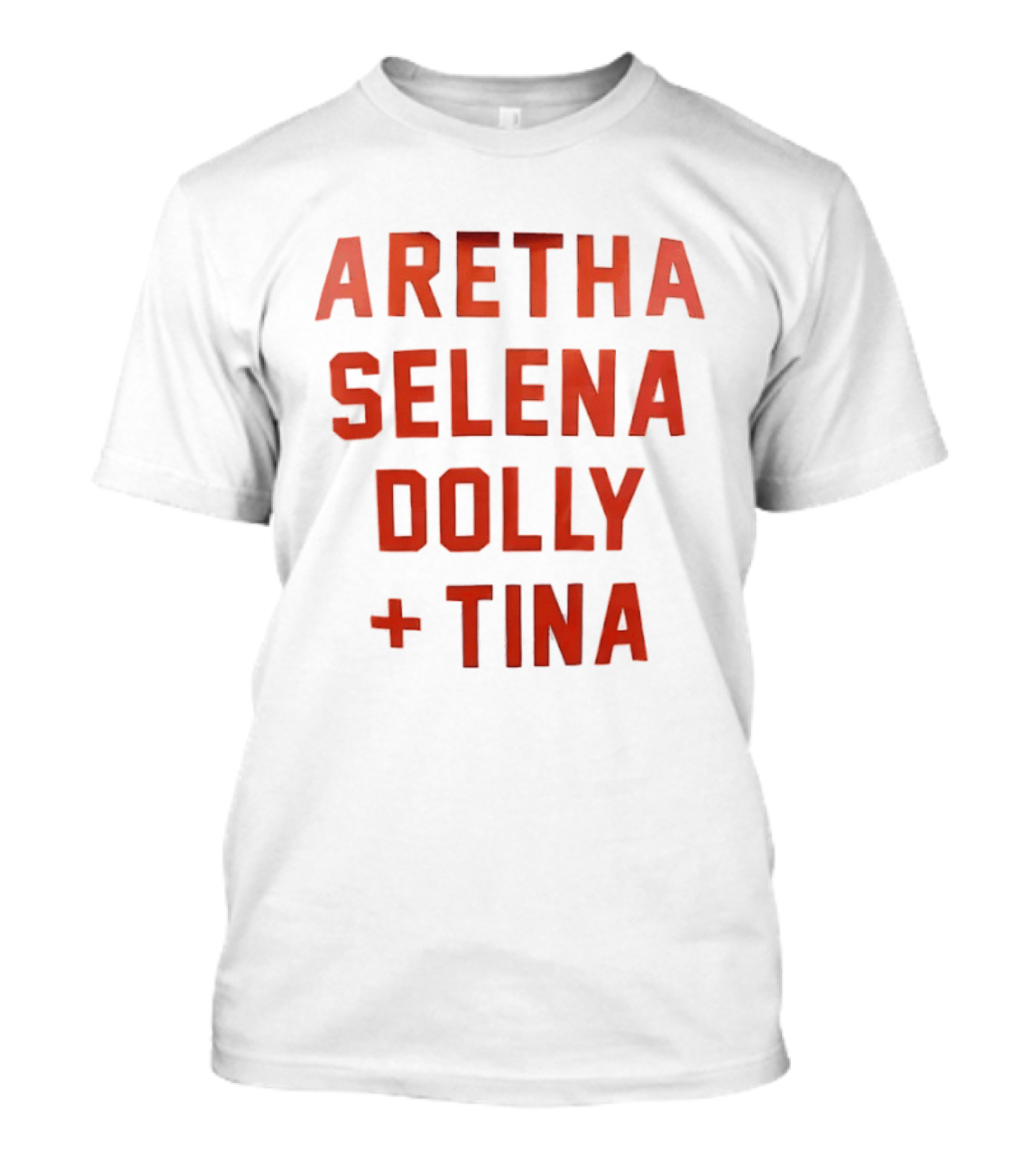 Aretha Selena Dolly Tina Iconic Music Legends T-Shirt
