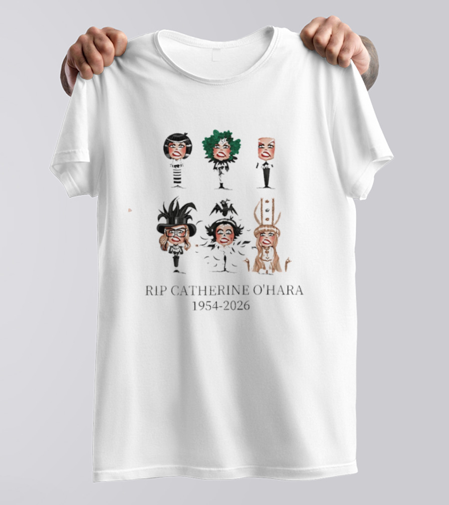 RIP Catherine O'Hara 1954 2026 Characters T-Shirt