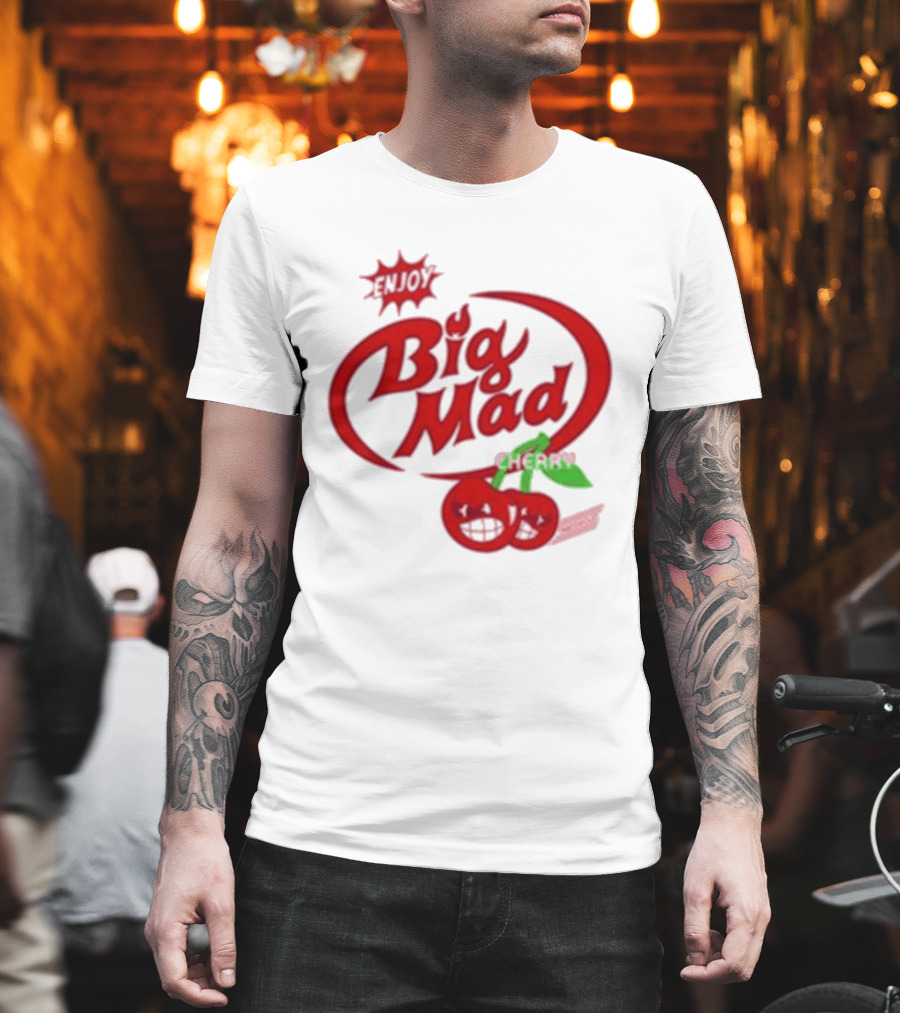 Transviolet Big Mad Cherry Enjoy T-Shirt