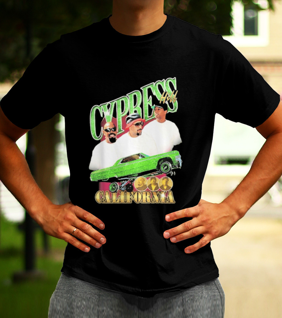 Cypress Hill California Lowrider Urban Style Hip Hop T-Shirt