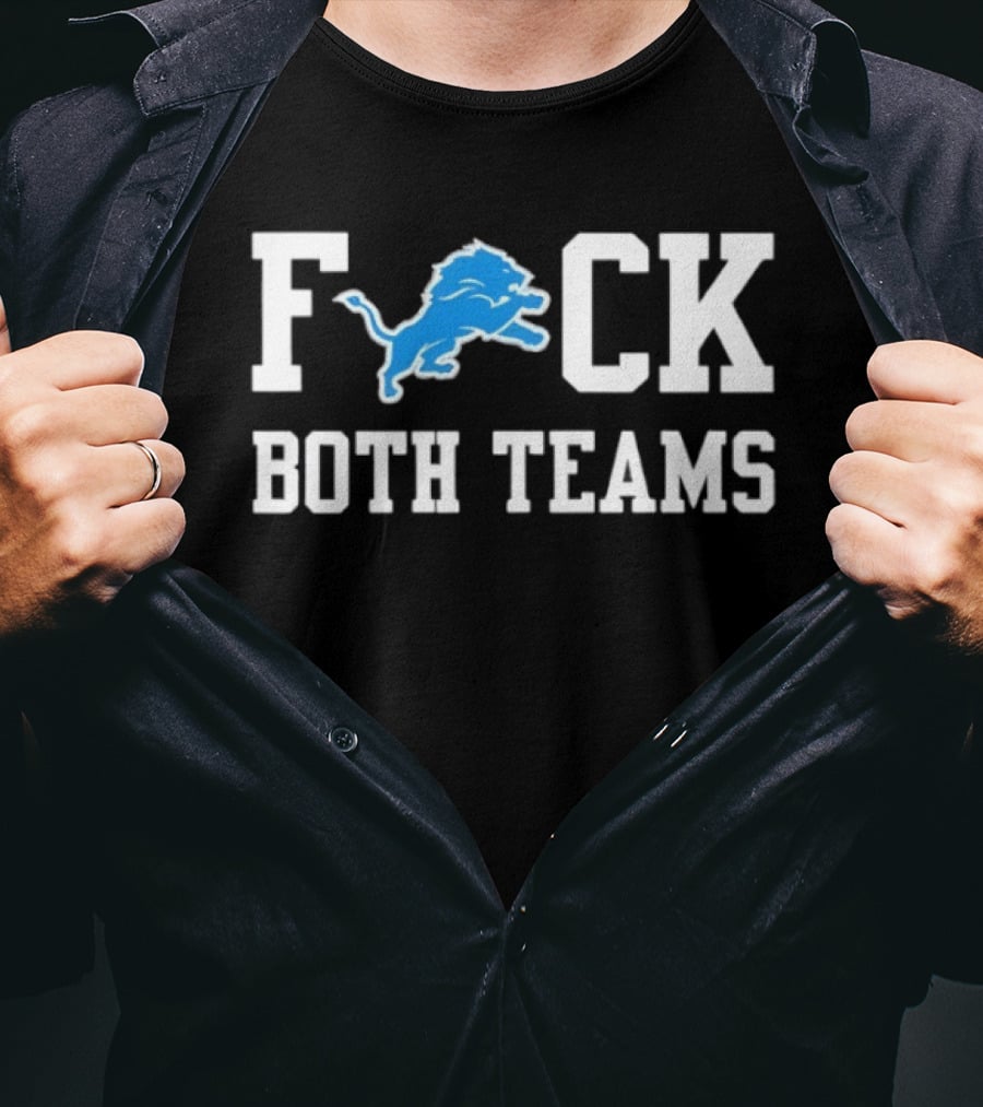 Detroit Lions Football Explicit Rivalry T-Shirt