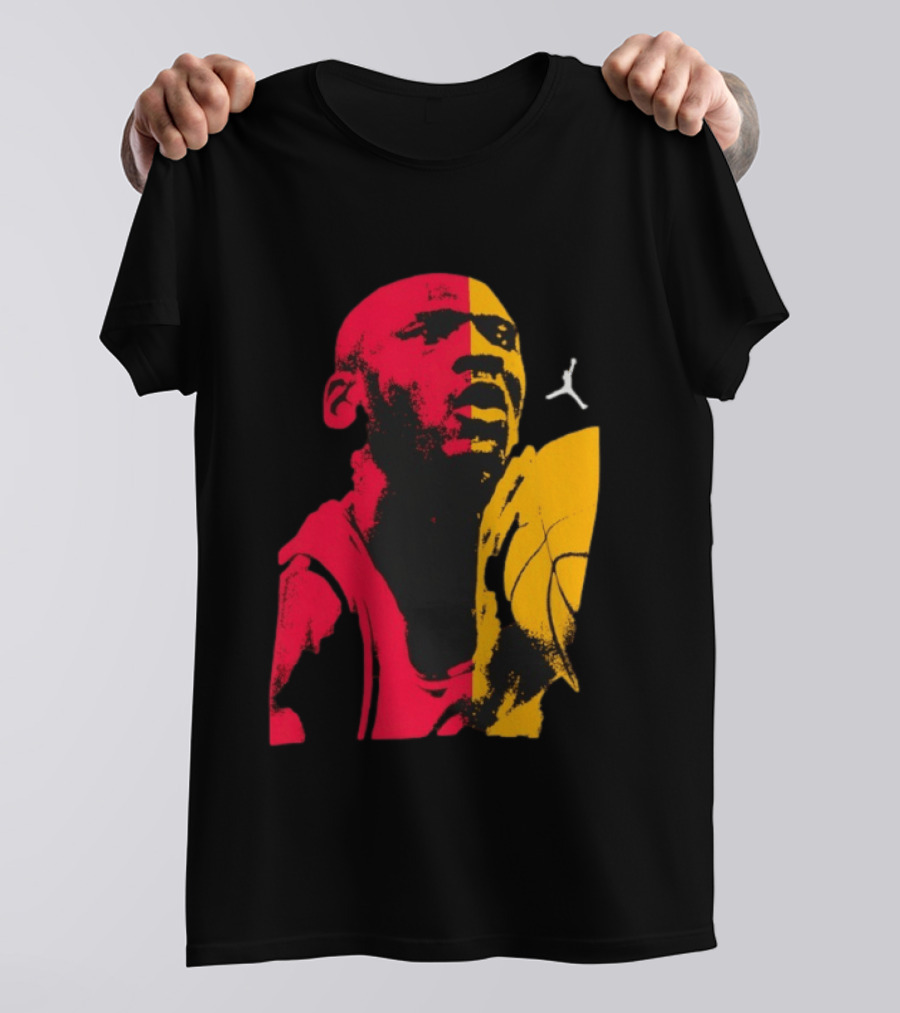 Michael Jordan 1985 Chicago Bulls Retro Basketball Legend T-Shirt