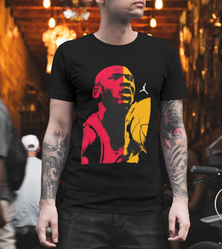 Michael Jordan 1985 Chicago Bulls Retro Basketball Legend T-Shirt