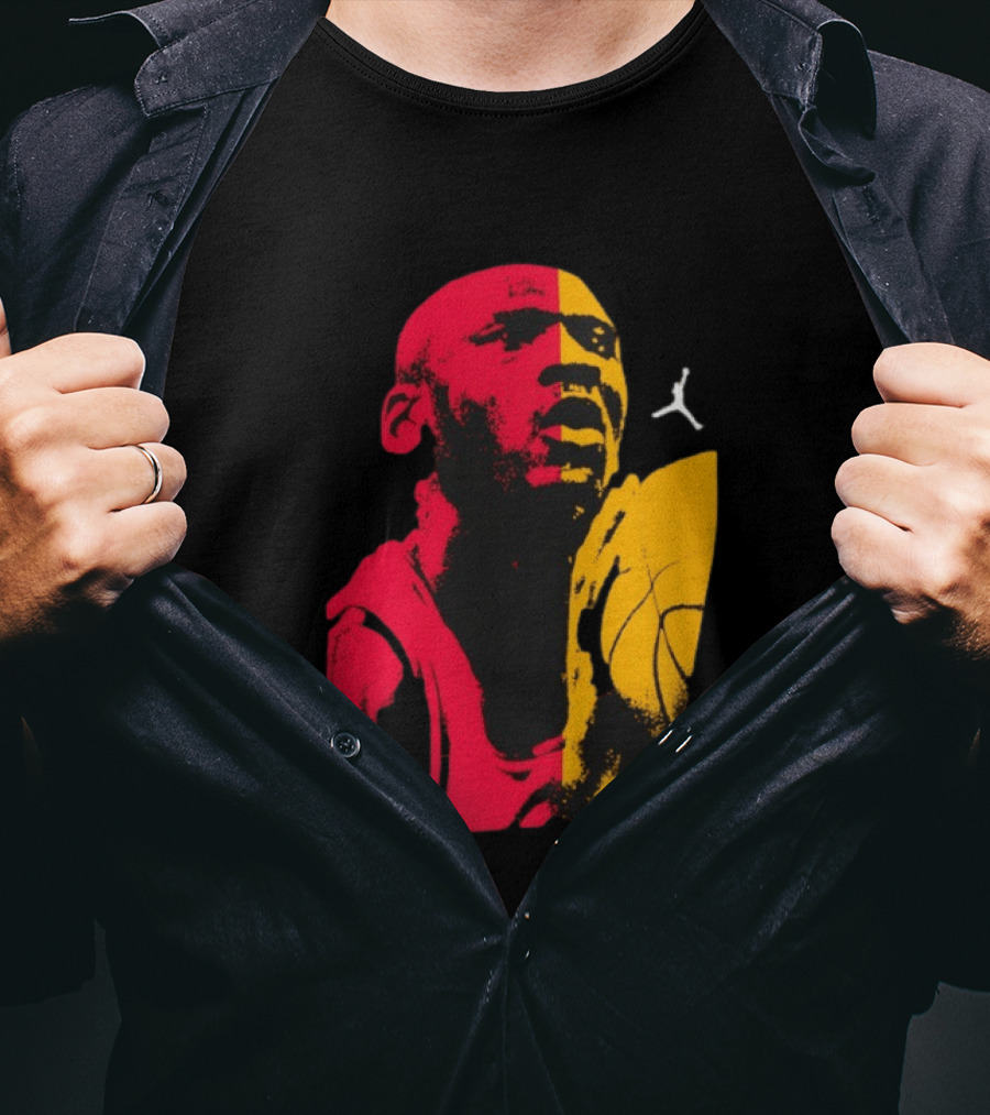 Michael Jordan 1985 Chicago Bulls Retro Basketball Legend T-Shirt