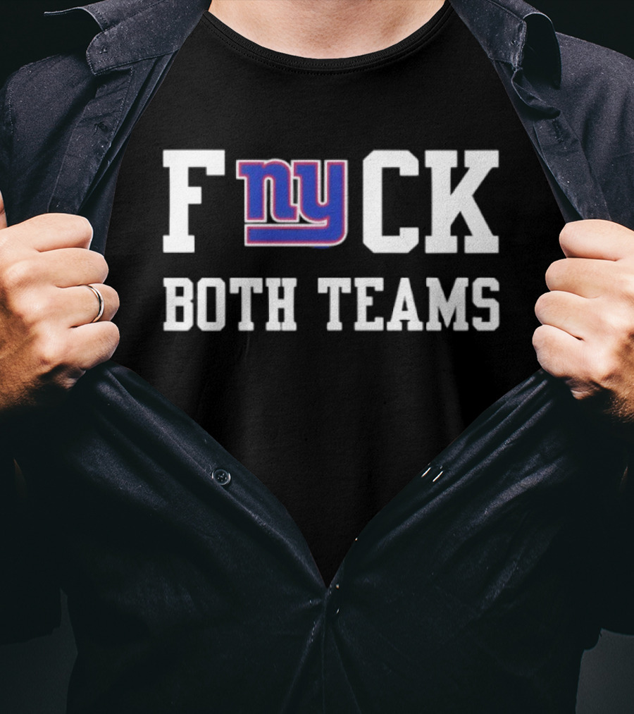 F NY CK Both Teams NY Giants T-Shirt