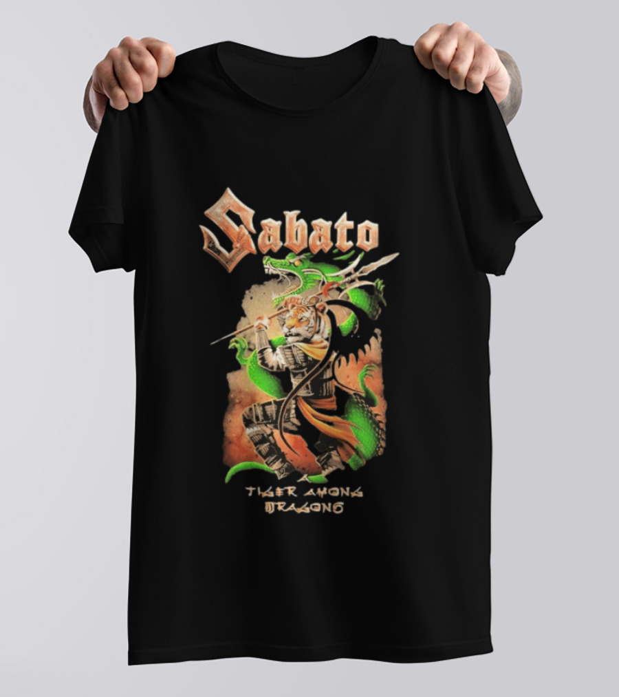 Sabaton The Flying General Tiger Dragon Epic Battle T-Shirt