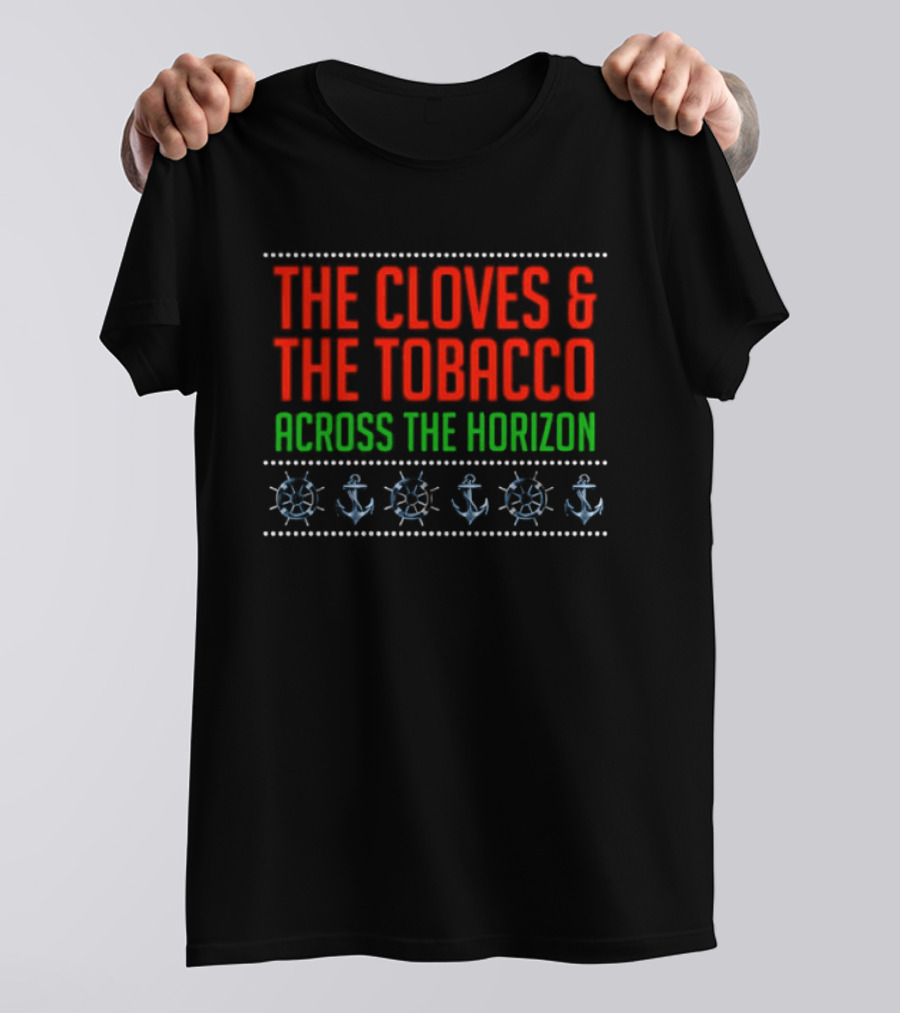 The Cloves & The Tobacco Across The Horizon Anchors T-Shirt