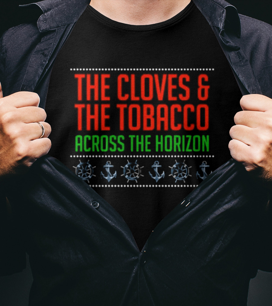 The Cloves & The Tobacco Across The Horizon Anchors T-Shirt