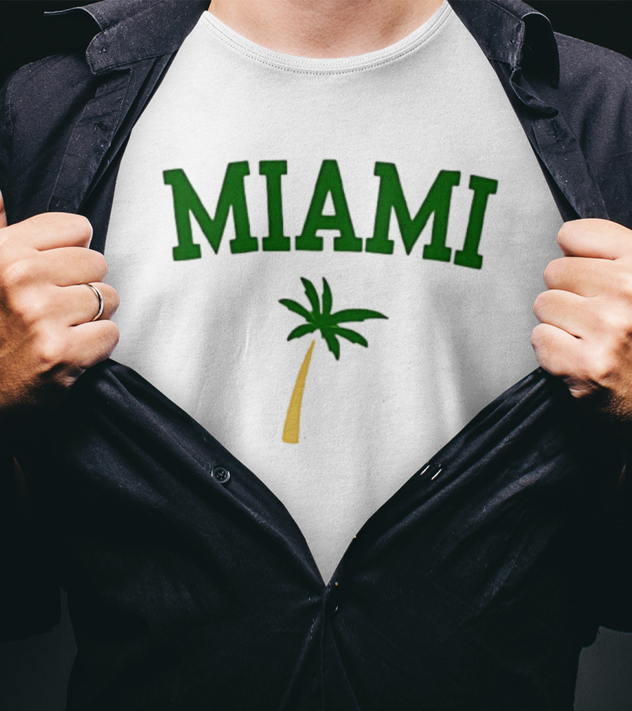 Miami Palm Tree T-Shirt