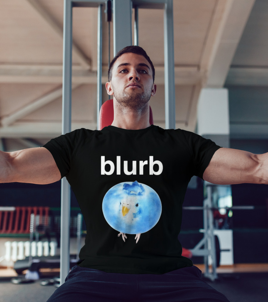 Blurb Bluebird Blueberry Fusion T-Shirt