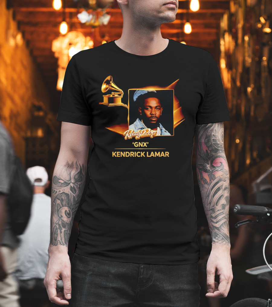 Kendrick Lamar Ready Pop GNX Grammy T-Shirt